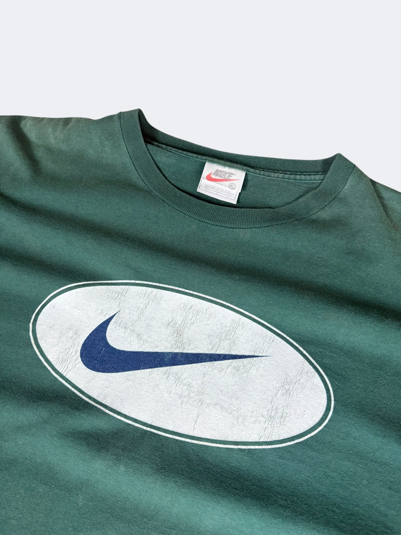'90s Green Circle Logo Nike Tee