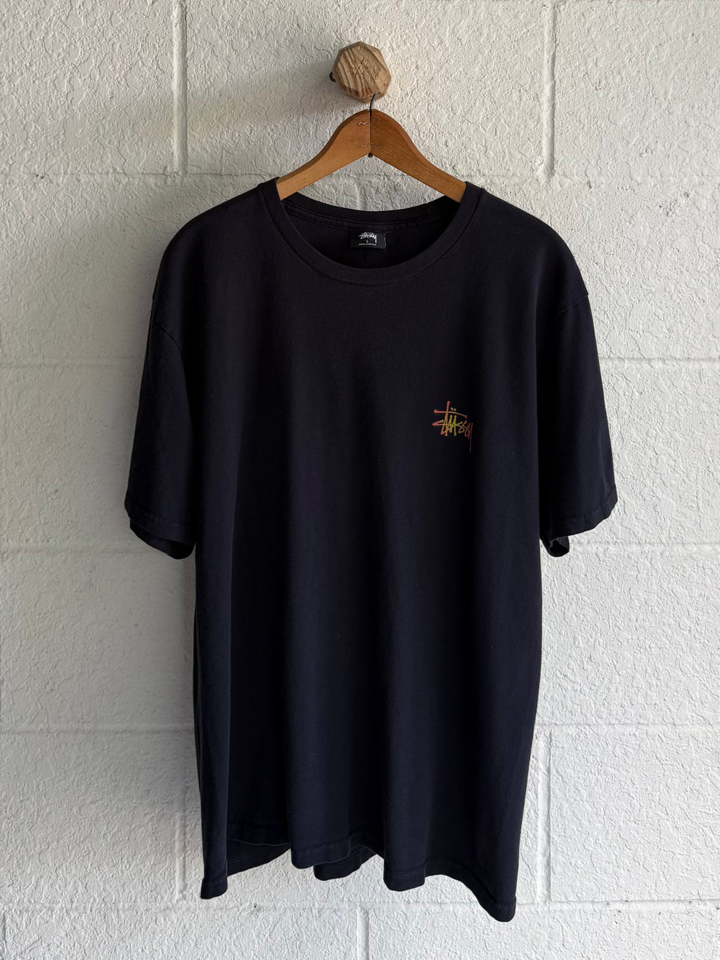 '00s Flame Stussy 8-Ball Tee
