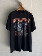 '90s Jesus Biker "Biking for Christ" Tee