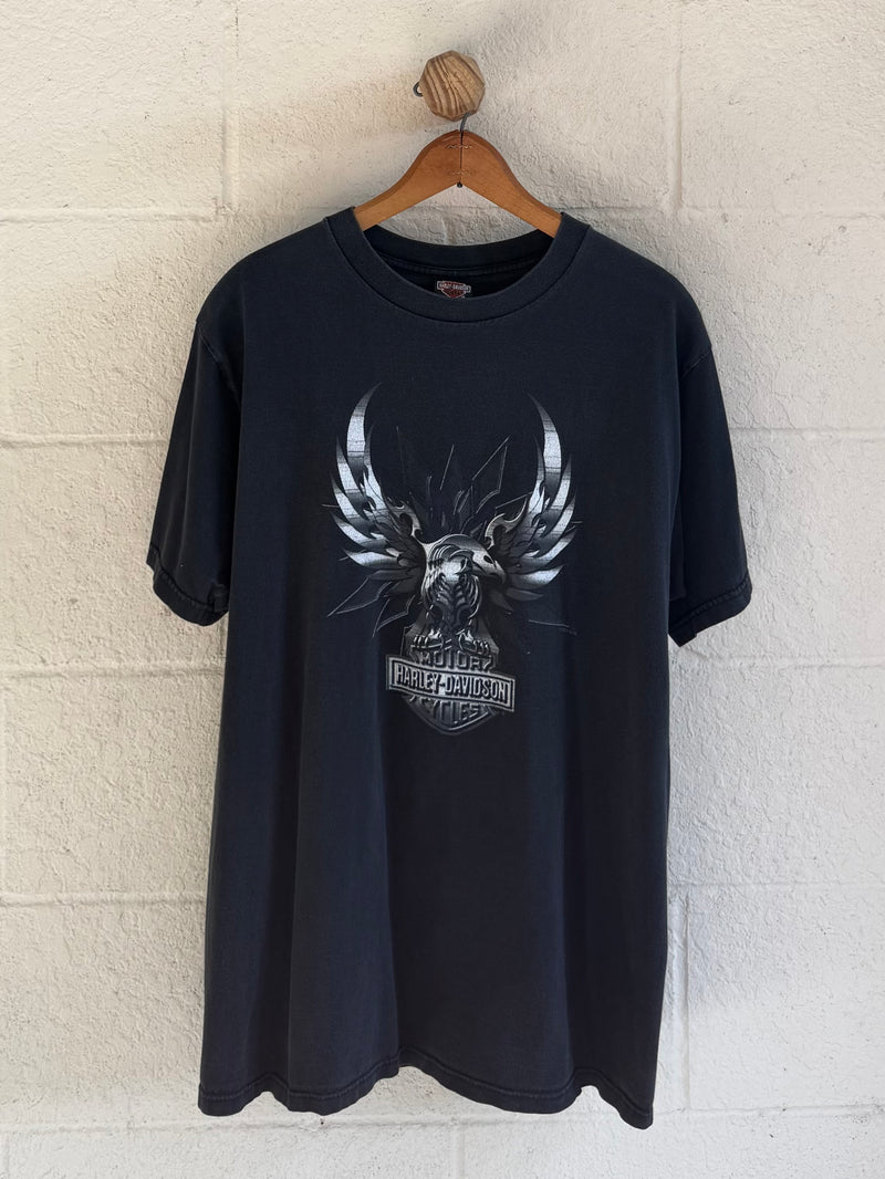 '90s Metallic Eagle Harley Tee