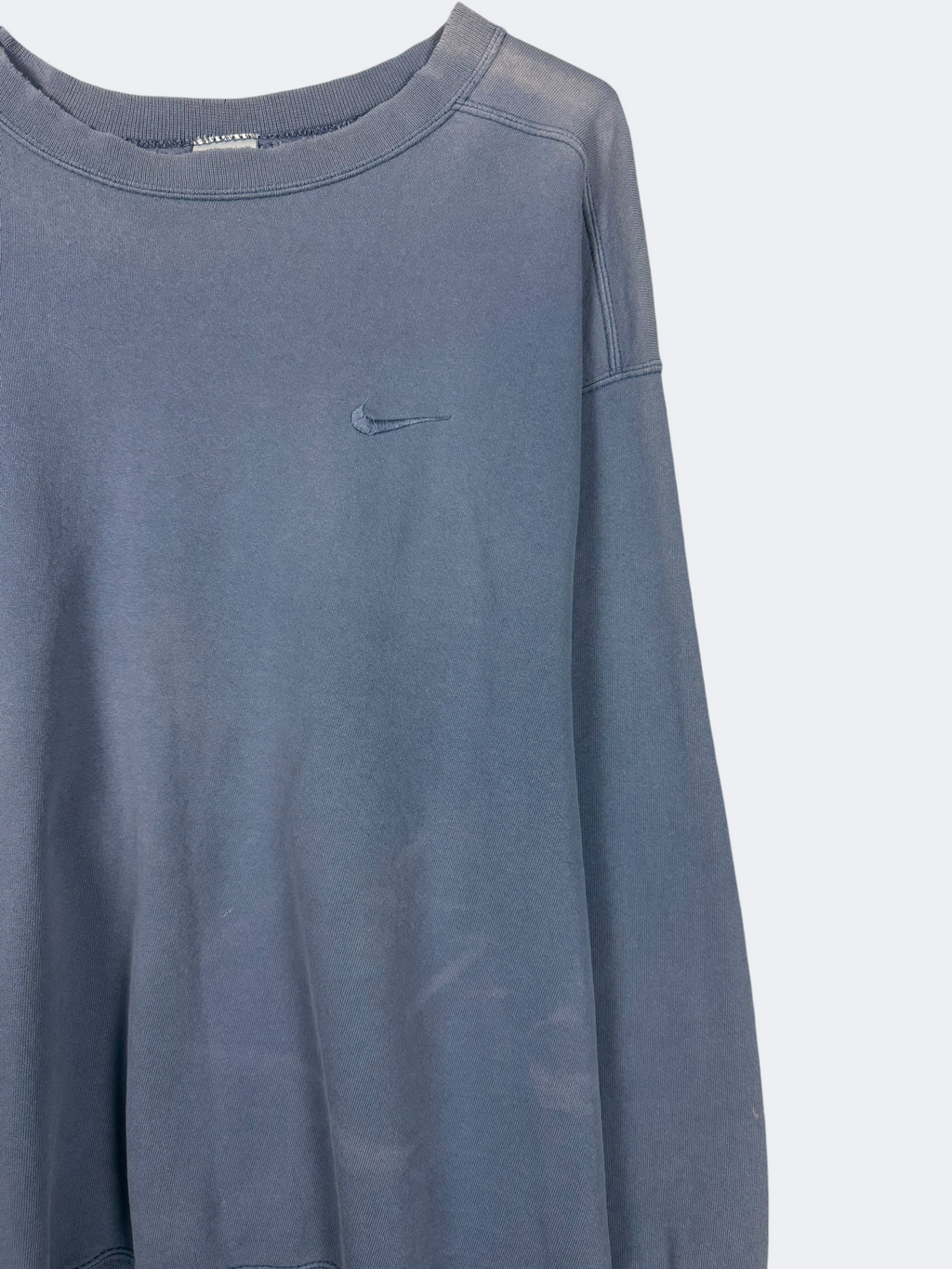 '90s Clay Blue Tonal Crewneck