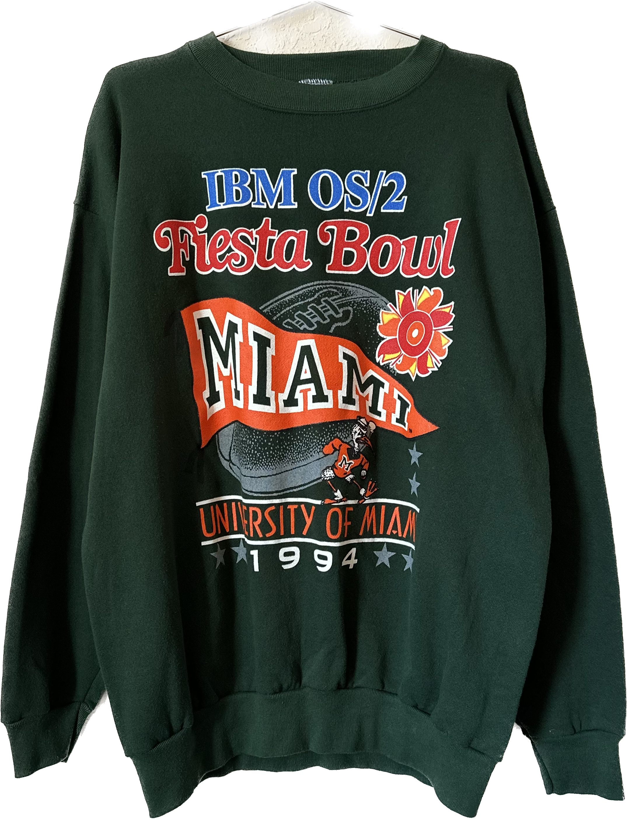 1994 University of Miami Fiesta Bowl Crewneck