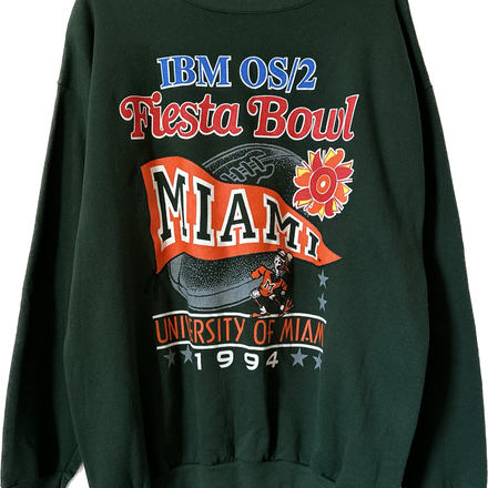 1994 University of Miami Fiesta Bowl Crewneck