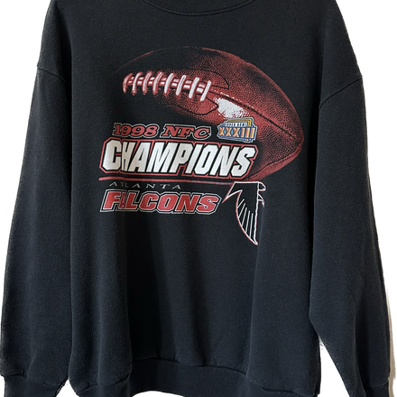 1998 Atlanta Falcons Champions NFC Crewneck