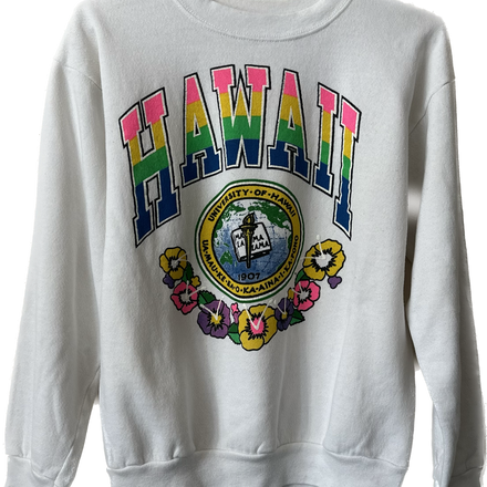 '90s Hawaii University Crewneck