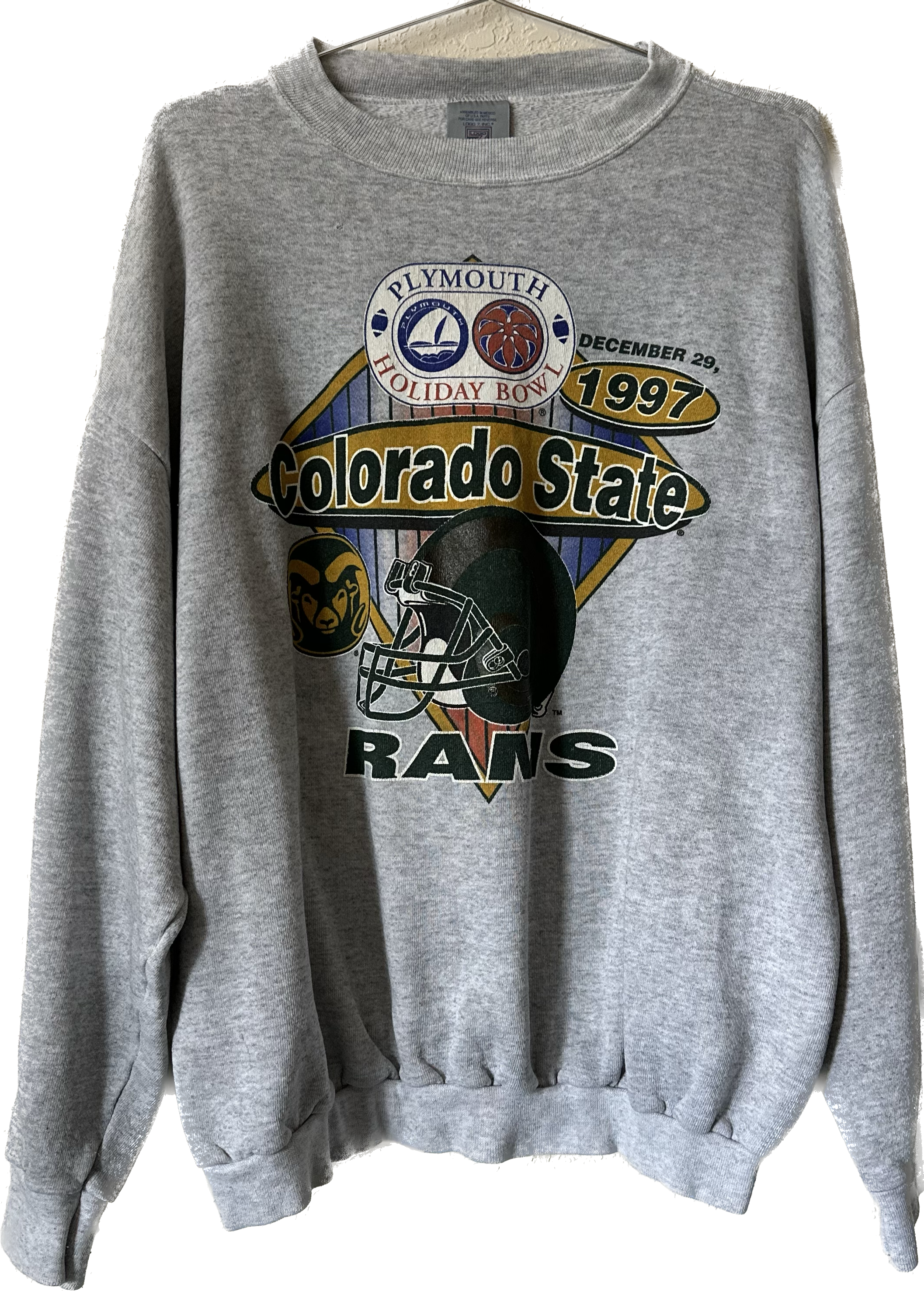 1997 Colorado State Rams Crewneck