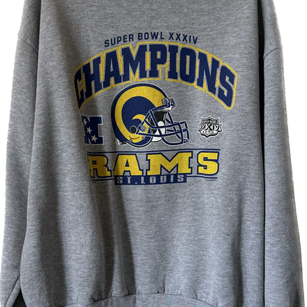 2000 Rams Super Bowl Champs Crewneck