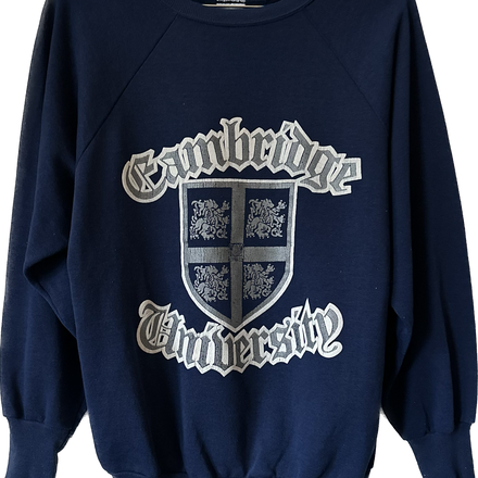 '80s Cambridge University Crewneck