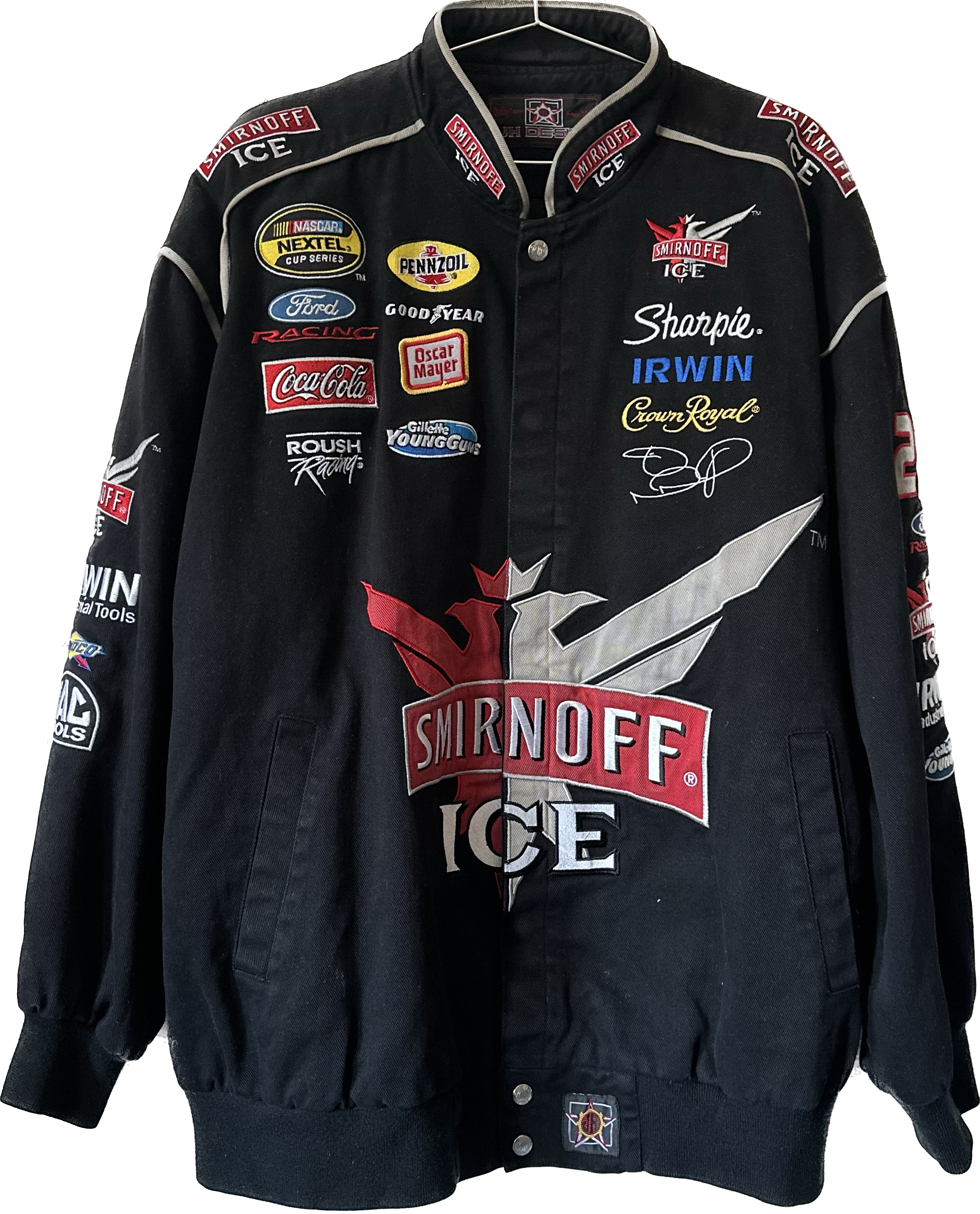 '90s Smirnoff Ice Nascar Jacket (JH Designs)