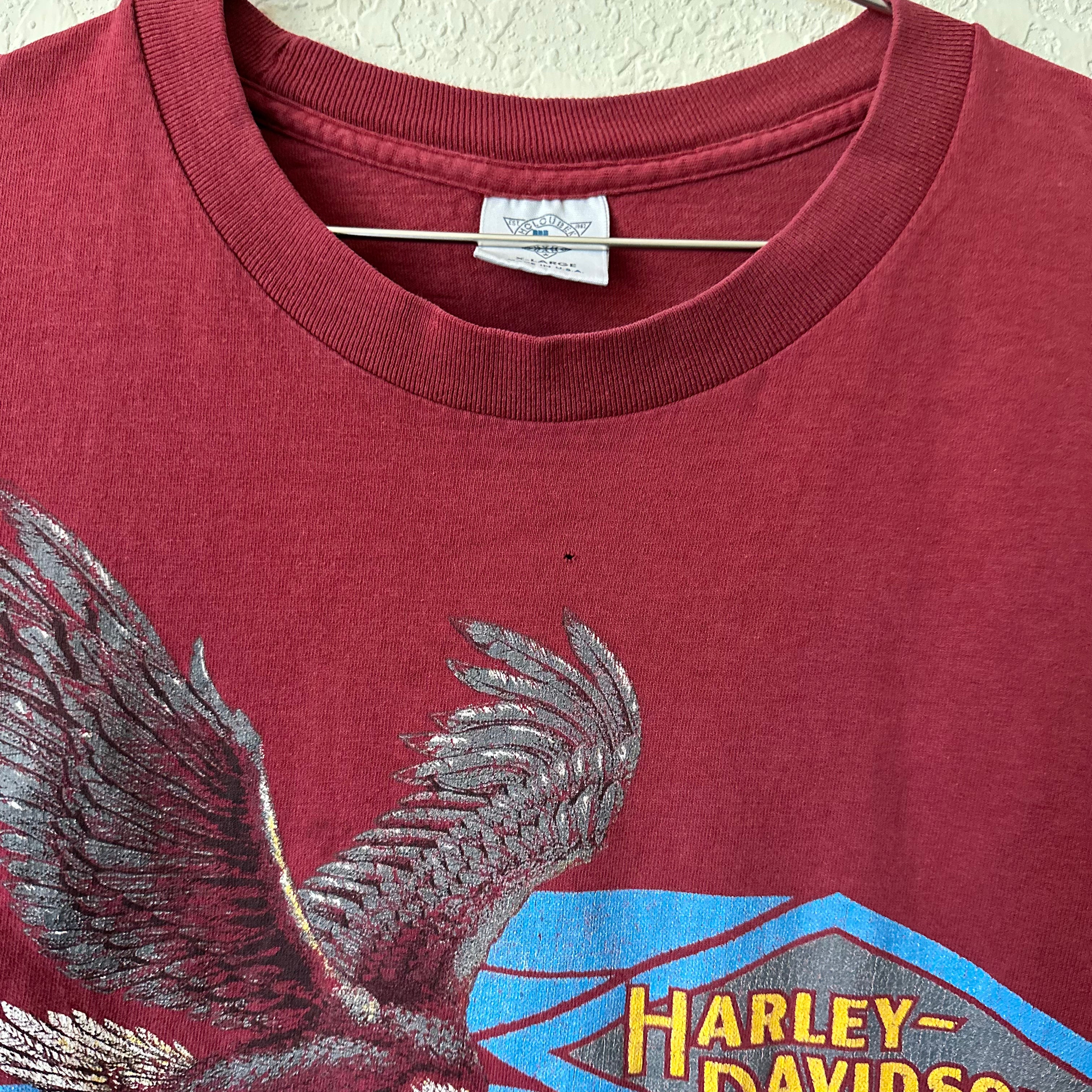 1991 Red Harley Tee