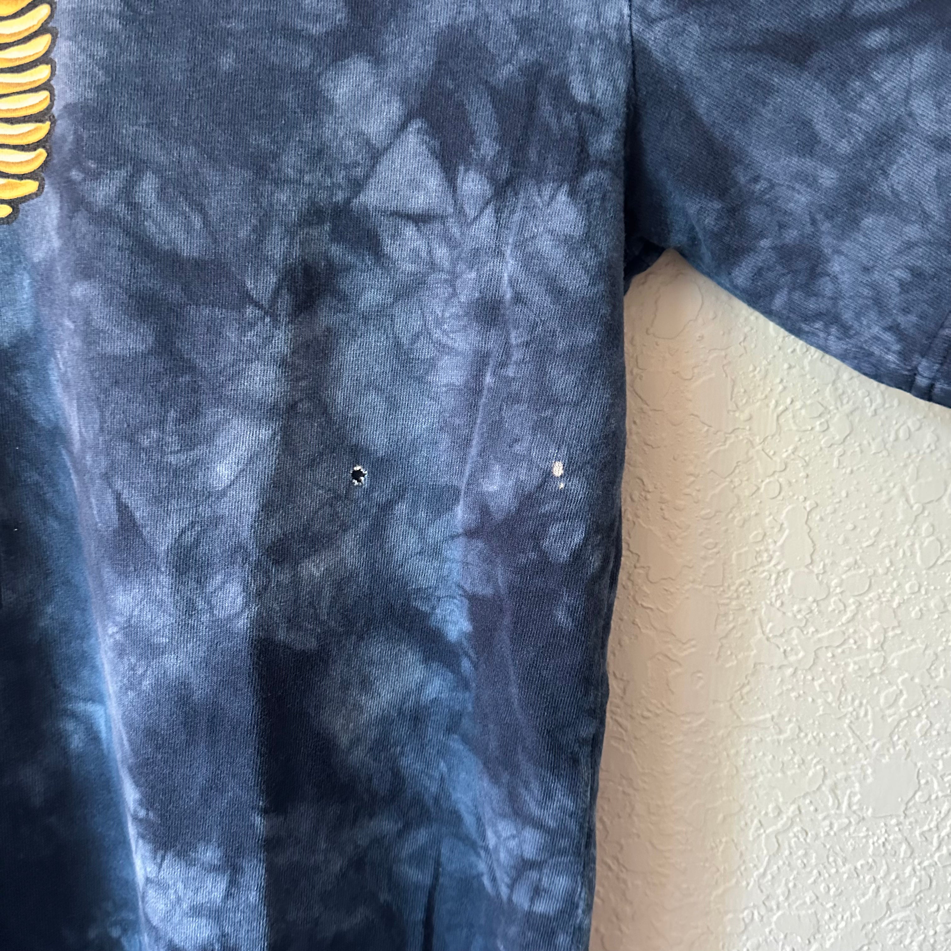 2001 Blue Tie Dye Harley Tee