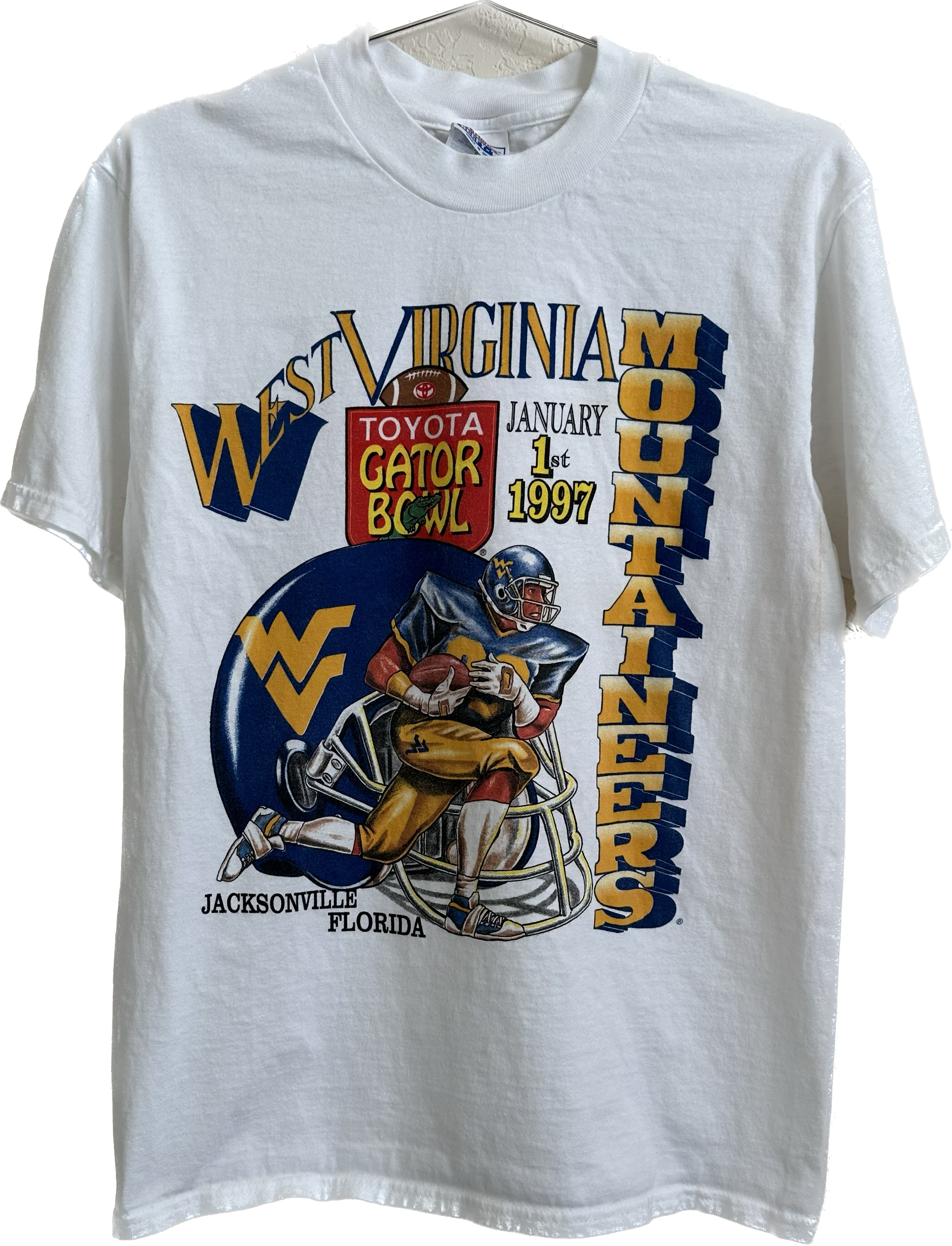 1997 West Virginia Mountaineers Gator Bowl Tee