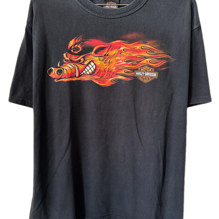 '00s Flame Hog Harley Tee