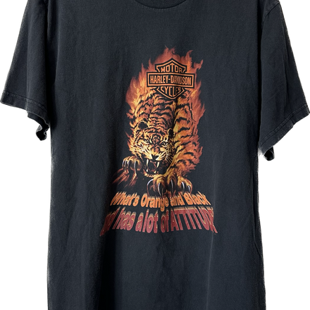 '90s/'00s Flame Tiger Harley Tee