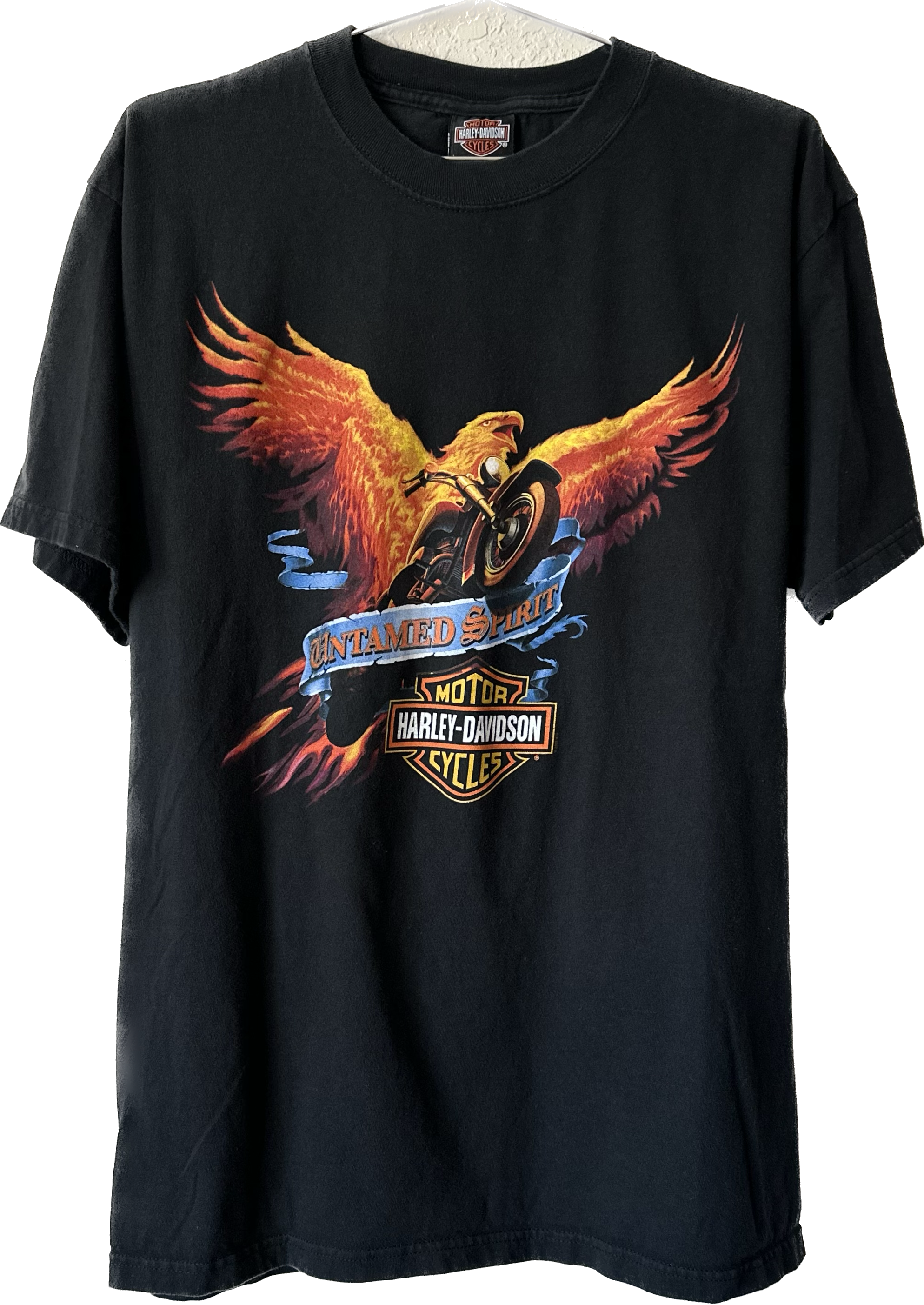 2003 Flame Eagle Harley Tee