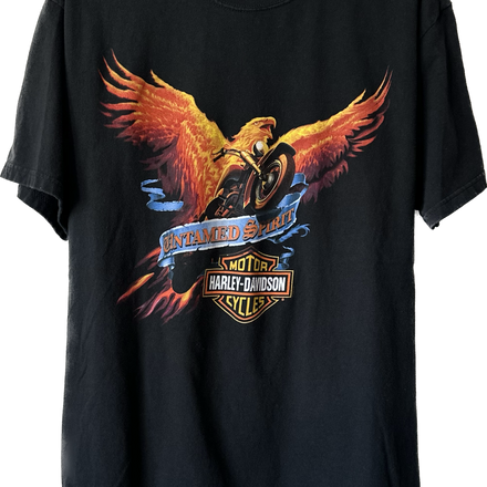 2003 Flame Eagle Harley Tee