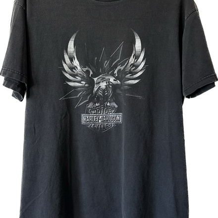 '90s Chrome Eagle Harley Tee