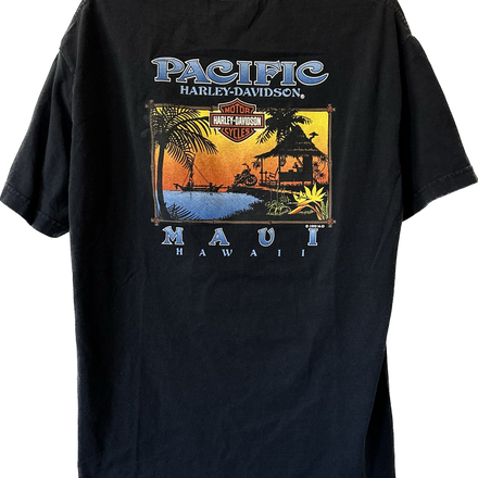 1999 Hawaii Mullet Harley Tee