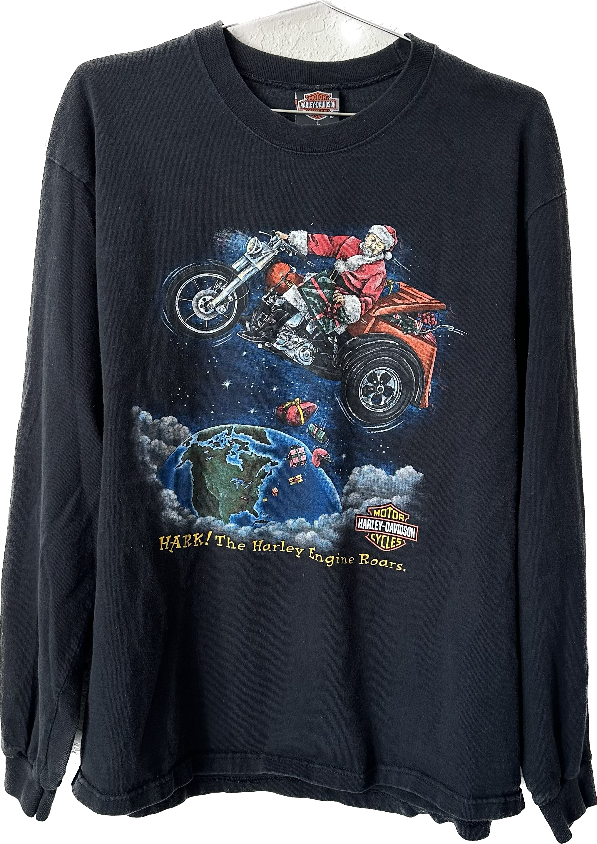 '90s Santa Harley Long Sleeve