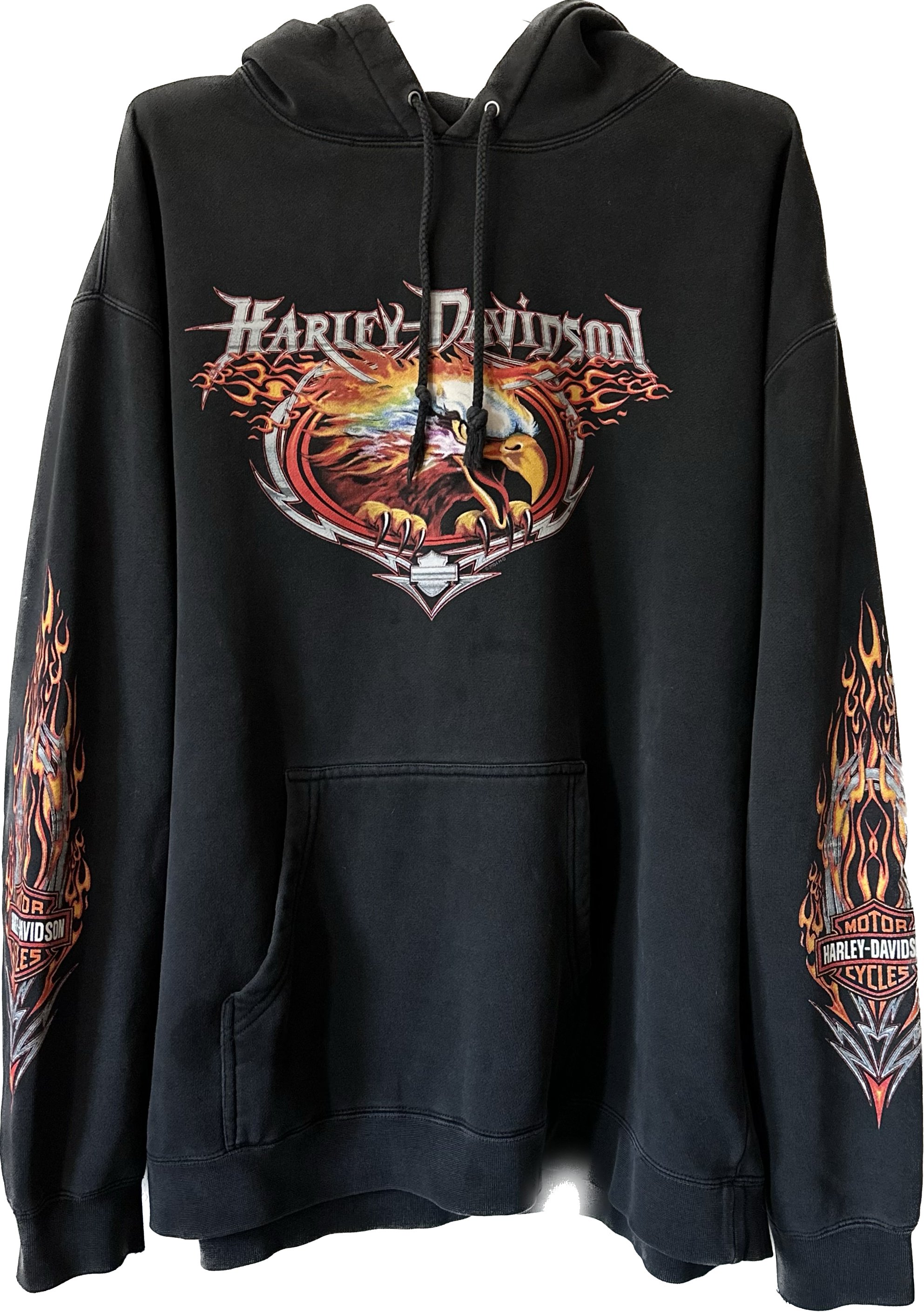 2004 Flame Eagle Harley Hoodie