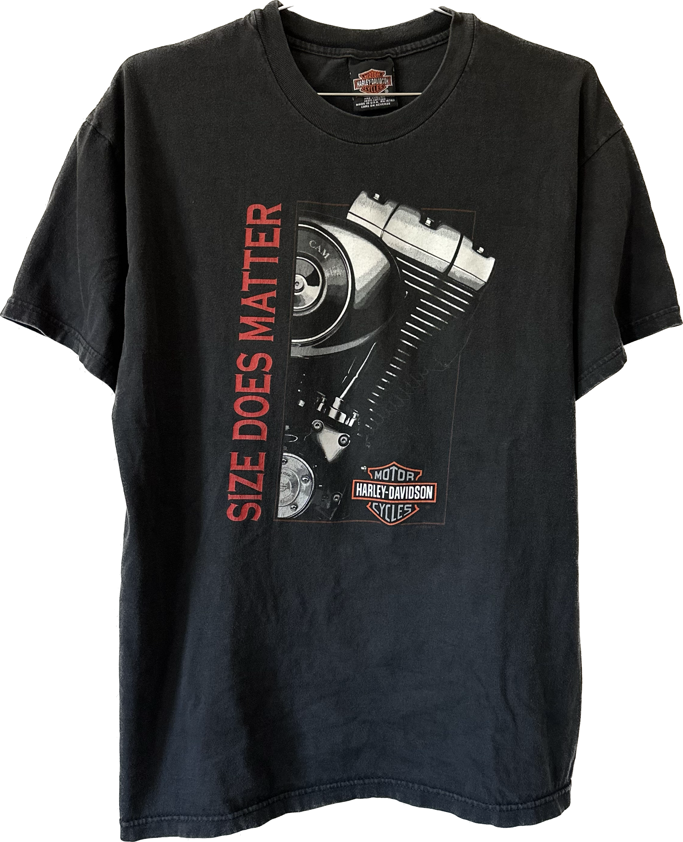 '90s/'00s Size Does Matter Harley Tee