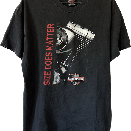 '90s/'00s Size Does Matter Harley Tee